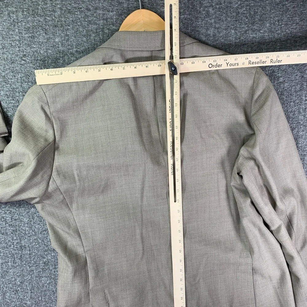 Spier & Mackay Blazer Jacket Men 46R Brown Sport Coat Unlined Lanificio Wool